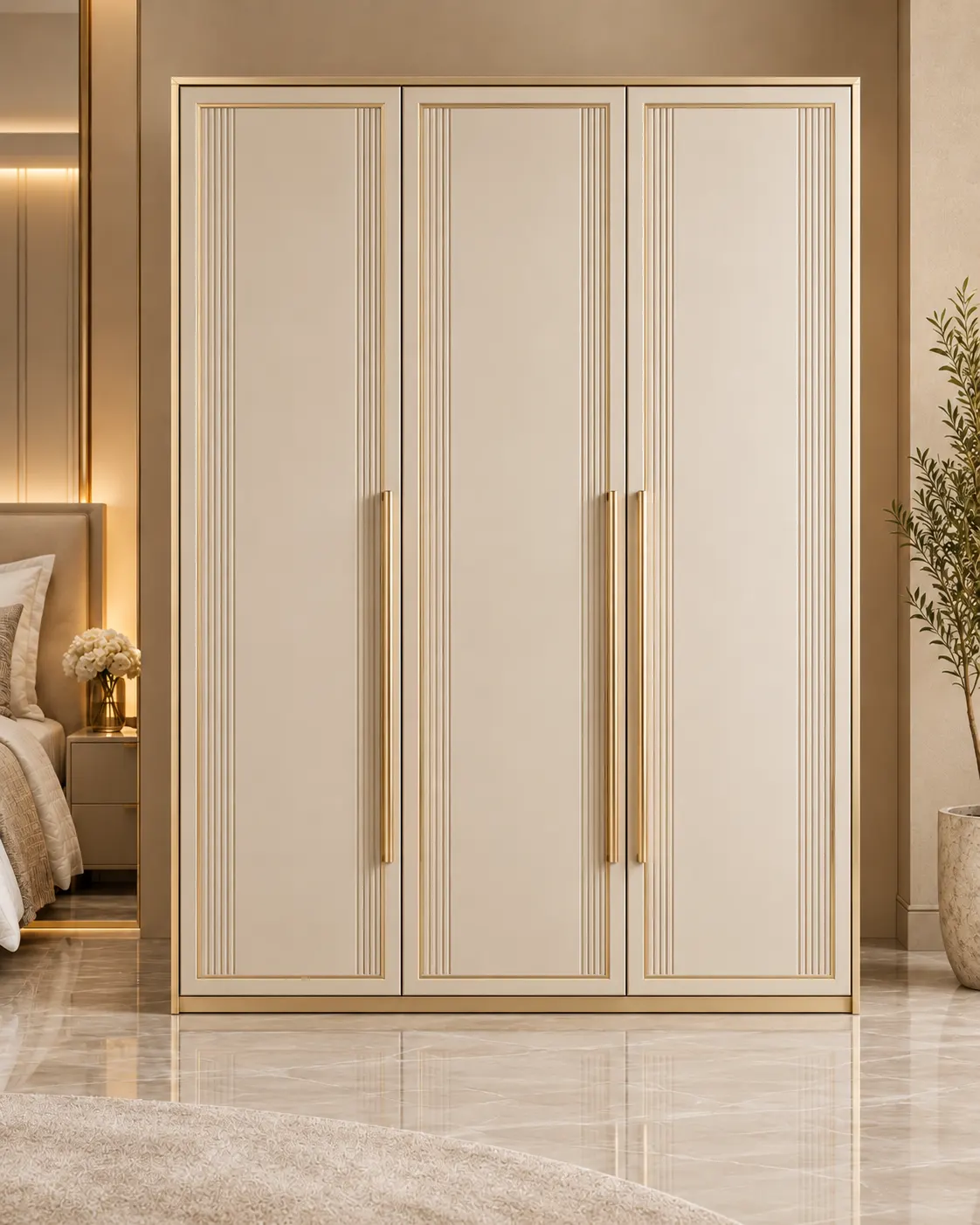 Aurelia Luxe 3-Door Wardrobe