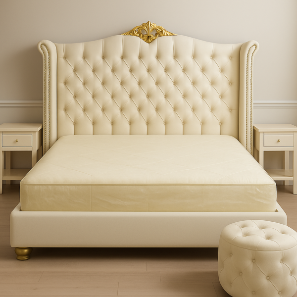 BB-68 Royal Elegance Off-White Bedroom Set